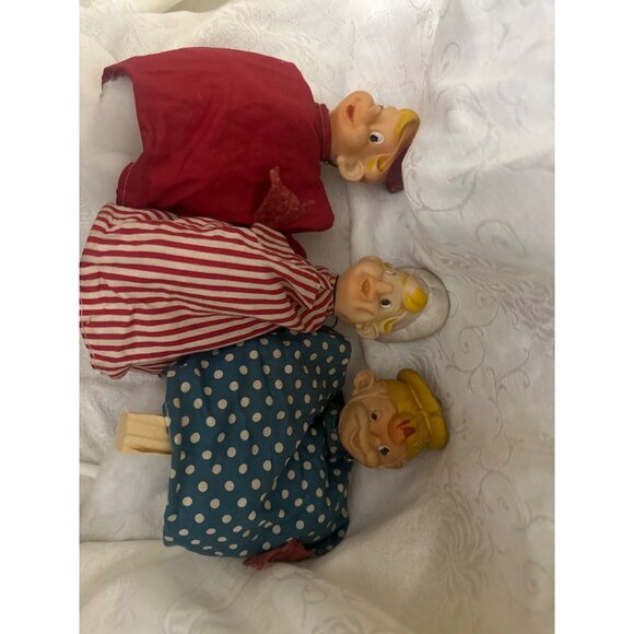Vintage Kelloggs Snap Crackle & Pop Hand Puppets Set - Picture 2 of 13